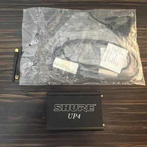 Shure UP4 Portable Wireless Receiver In 692-716 MHz New Open Box